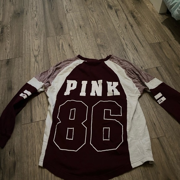 Victoria’s Secret Pink Burgundy Long sleeve! - Picture 3 of 3